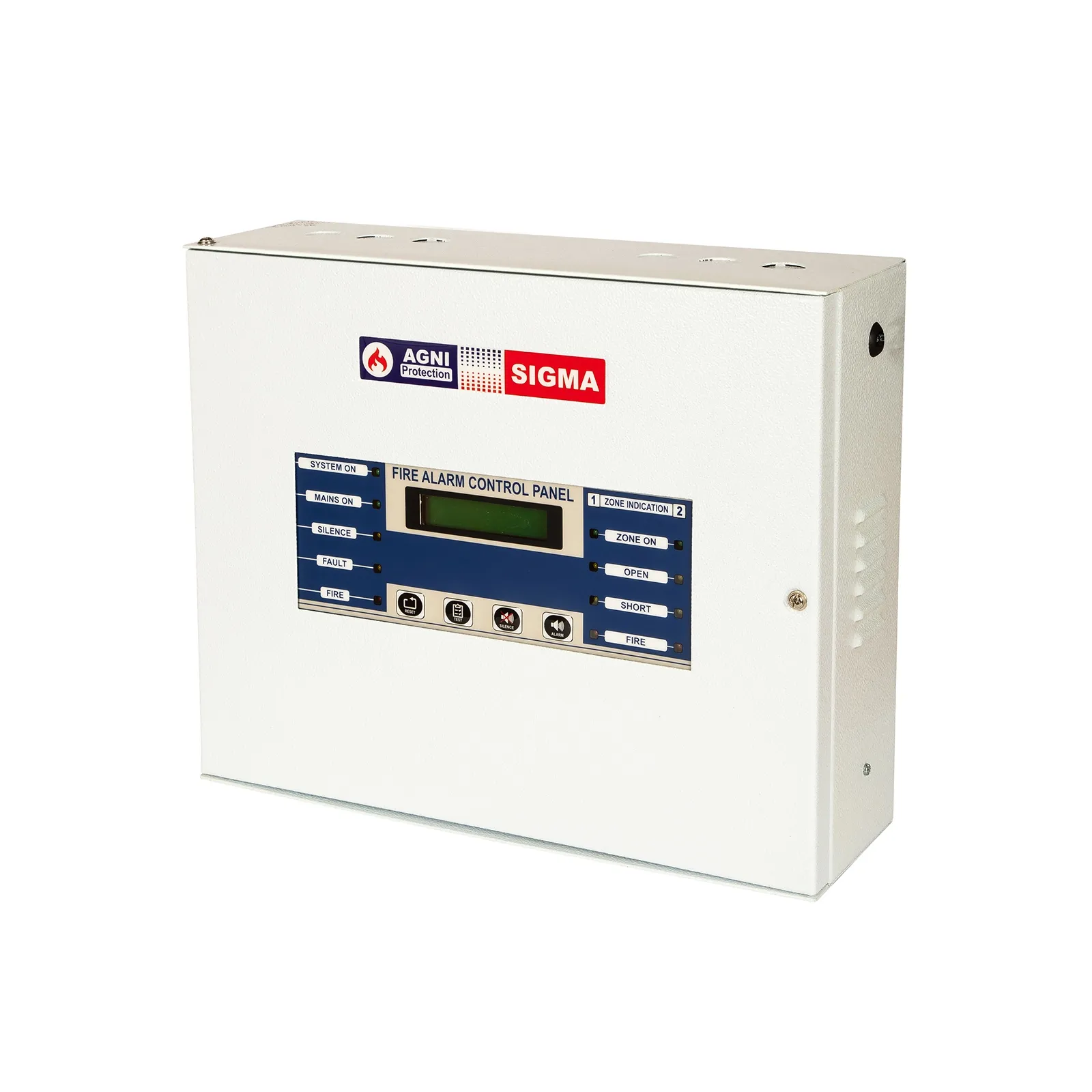 2 ZONE CONVENTIONAL FIRE ALARM PANEL