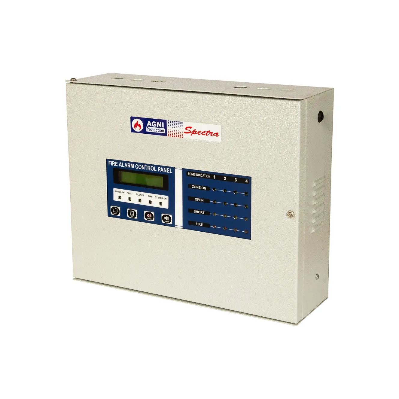 4 ZONE CONVENTIONAL FIRE ALARM PANEL